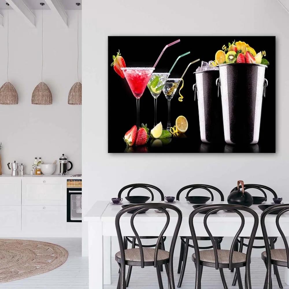 Obraz na plátně Nápoje Ovocný nápoj - 120x80 cm