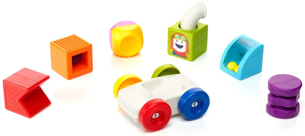 SmartMax - Moja prvá magnetická stavebnica s autom 2v1