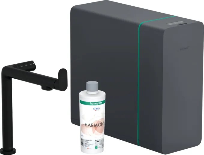 Hansgrohe Aqittura M91, sodaSystem 240, 1jet, čierna matná, HAN-76837670