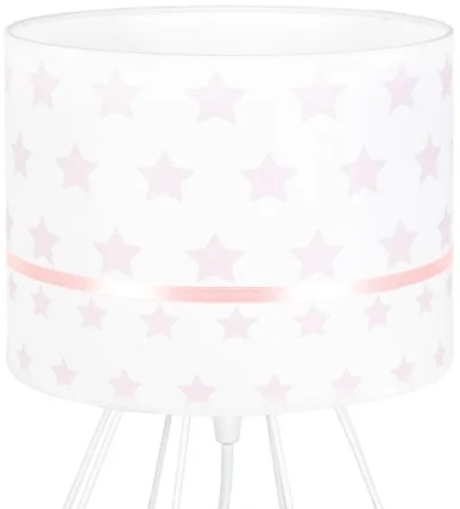 Detská lampička PIKKI 1xE27/60W/230V ružová