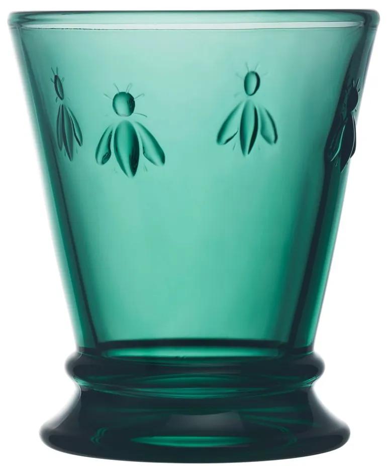 Smaragdovozelený pohár La Rochére Bee, 260 ml