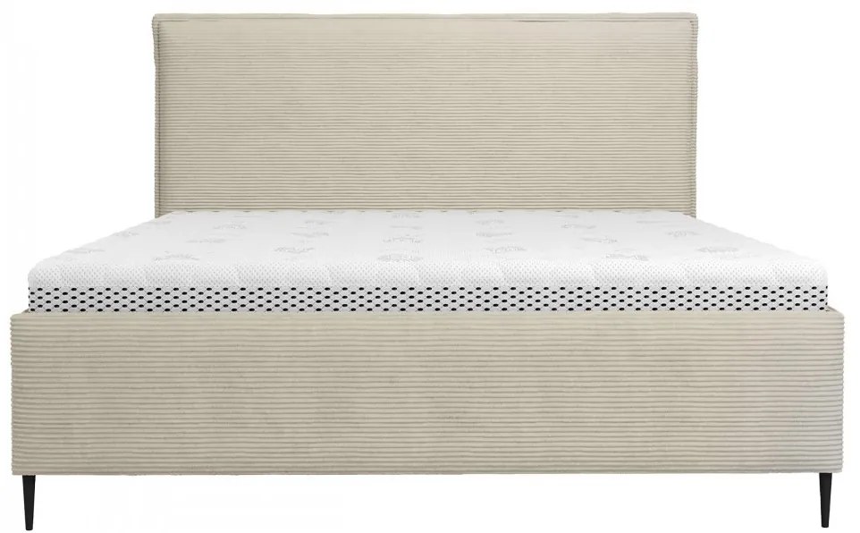 Čalúnená posteľ Alecias Corduroy, Dostupné poťahy: Poso 135, Rozmer postele: 180x200