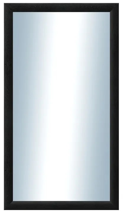 DANTIK - Zrkadlo v rámu, rozmer s rámom 50x90 cm z lišty LEDVINKA čierna (1446)