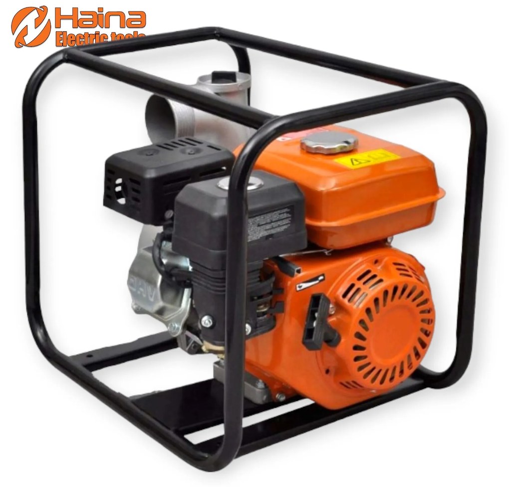Benzínové motorové čerpadlo, 7,5 HP, 1100 l/min, 192 cm³, 80 mm (3 col) pripojenie - Haina H-GPUMP-80X