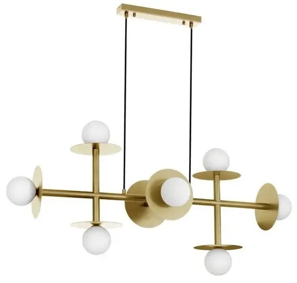 Rustikálny luster Pielo 109 zlaté