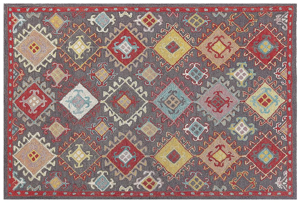 Vlnený koberec 160 x 230 cm viacfarebný FINIKE Beliani