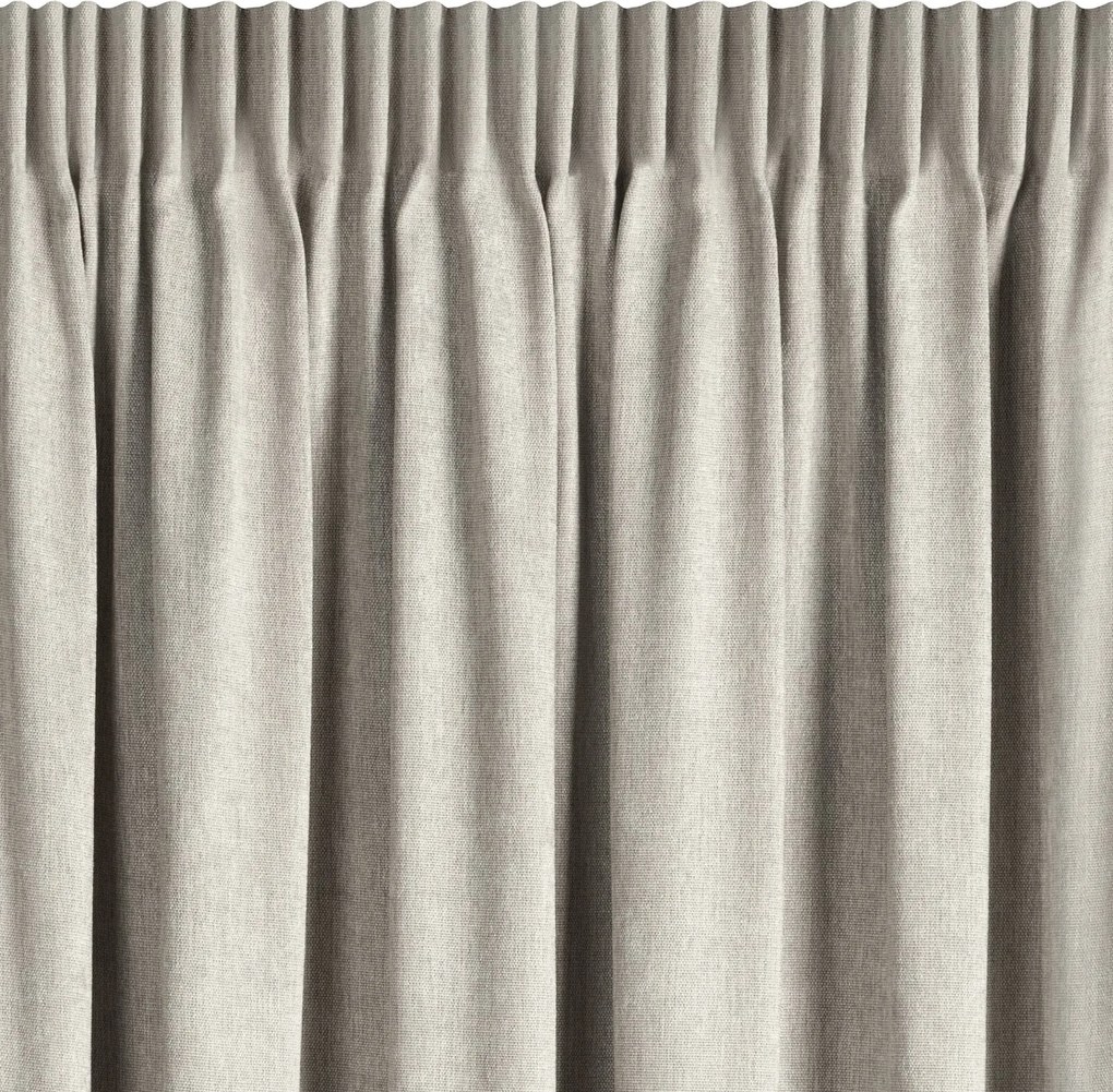 ZÁVES NA PÁSKE MEGI 140X270 CM SIVÁ