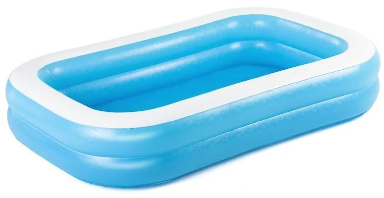 Nafukovací obdĺžnikový záhradný bazén 2,62 x 1,75 x 0,51 m 54006