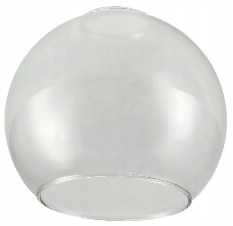 BERGE LOFT LED nástenné stropné svietidlo 1xE27 priehľadná sklenená guľa
