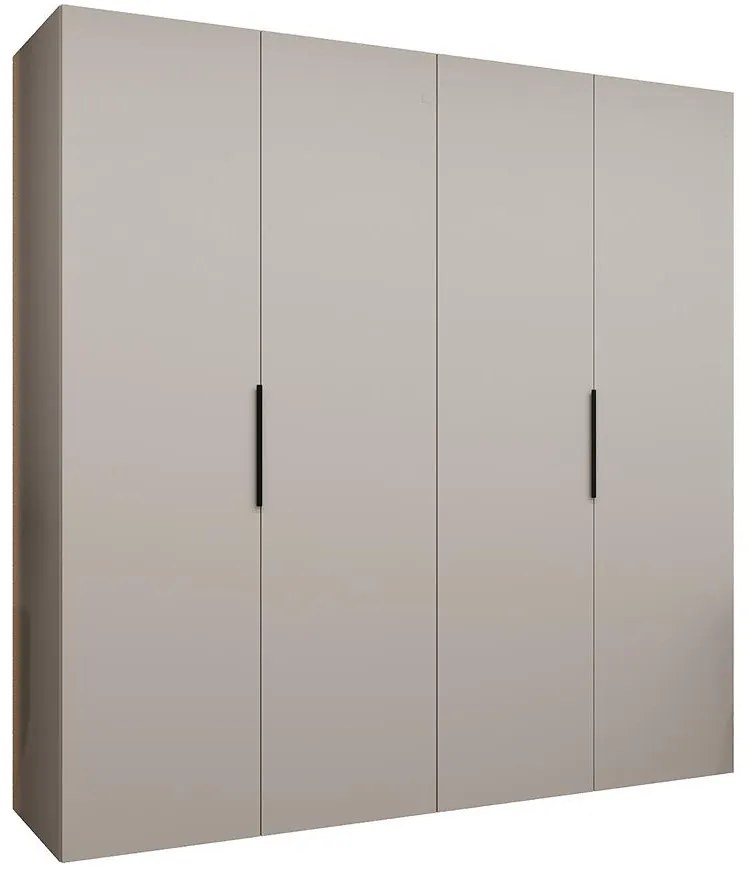 Skriňa Marbella I 200 kašmír/čierna