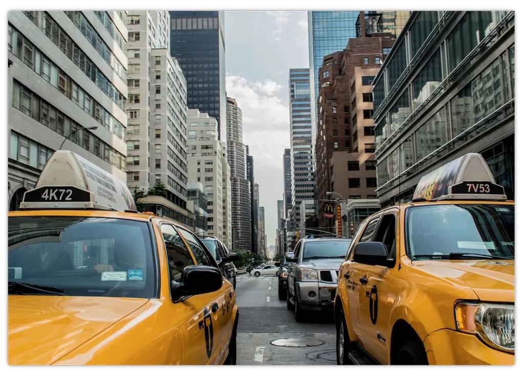 Obraz New-York - žlté taxi