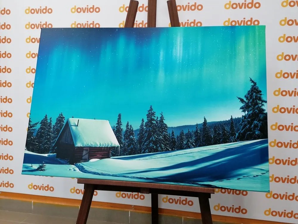 Obraz rozprávková zimná krajina - 60x40
