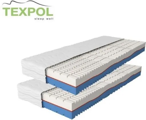 TEXPOL Vysoký ortopedický matrac EXCELENT 1+1 Veľkosť: 200 x 100 cm, Materiál: Tencel®