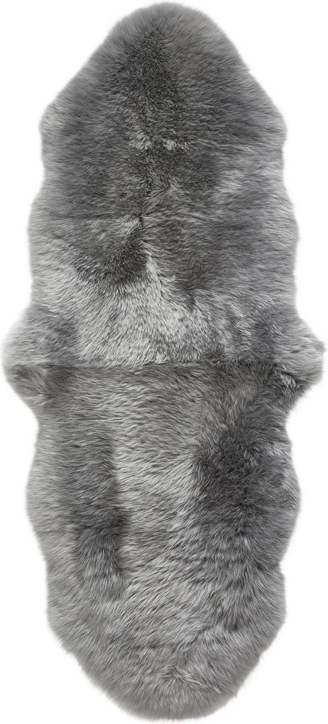 XXXLutz OVČIA KOŽUŠINA, 60/140 cm, sivá Linea Natura - Koberce - 008583003952