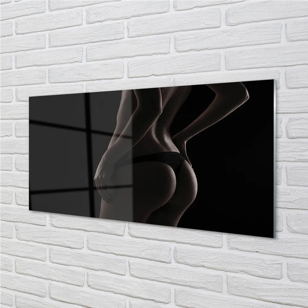 Nástenný panel  ženské telo 140x70 cm