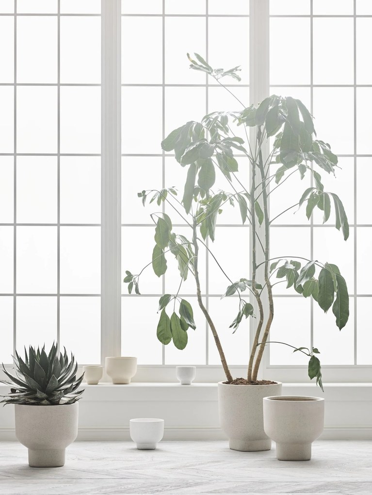 Obal na kvetináč Forma 24 cm biely