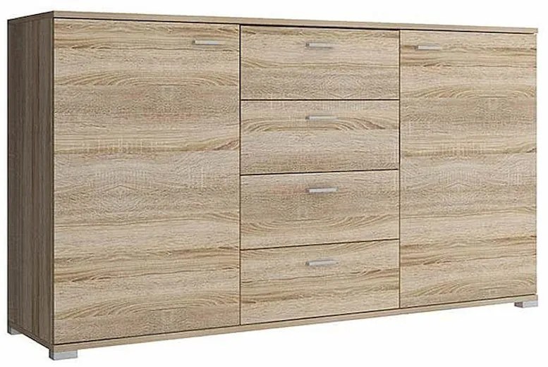 Komoda 150, 150/85/40, biela farba