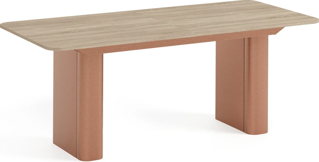 Moderný rozkladací jedálenský stôl VEDAT 180/276 - 200/296 cm Veľkosť stola: 180 - 276 cm