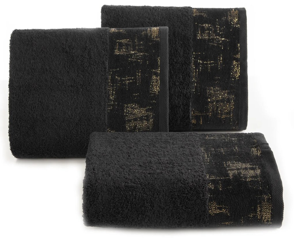 FROTÉ UTERÁK LEYA 50X90 CM ČIERNA