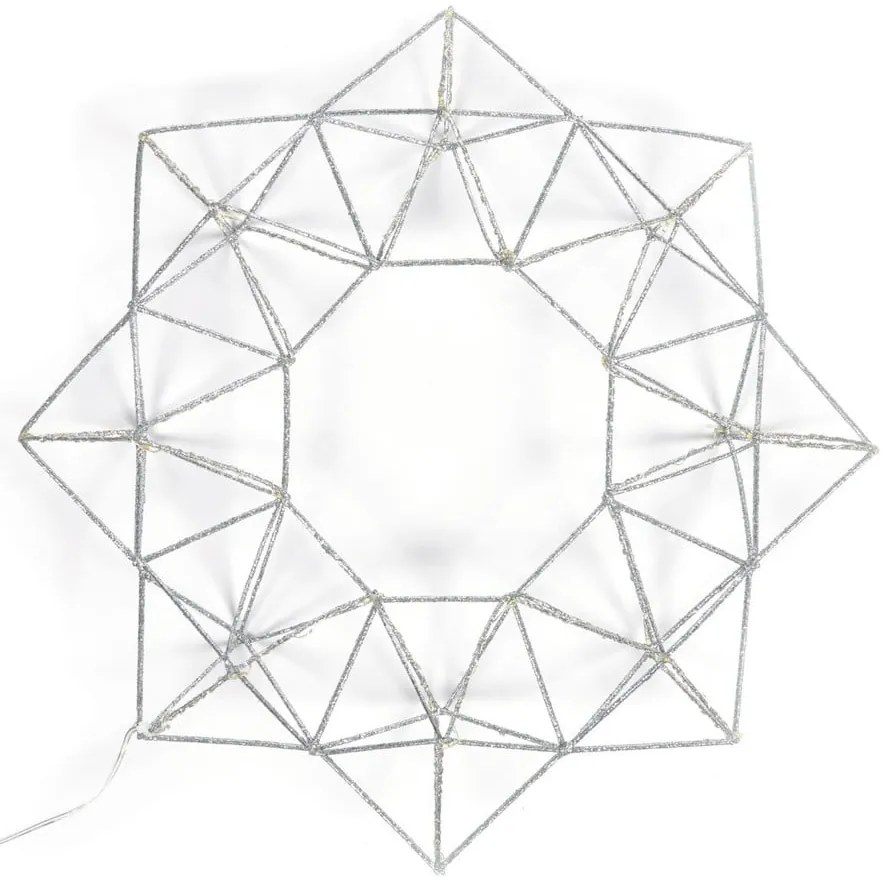 Svetlosivá svetelná dekorácia Mishell – Kave Home