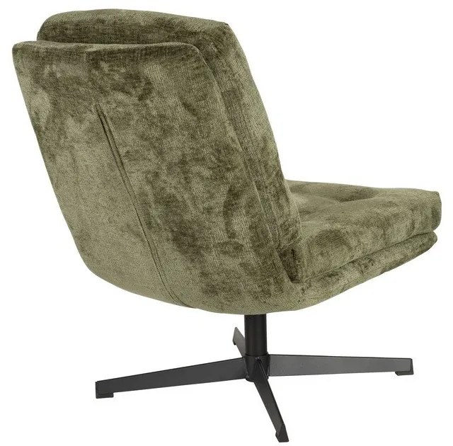 Zelené otočné kreslo Kai – White Label