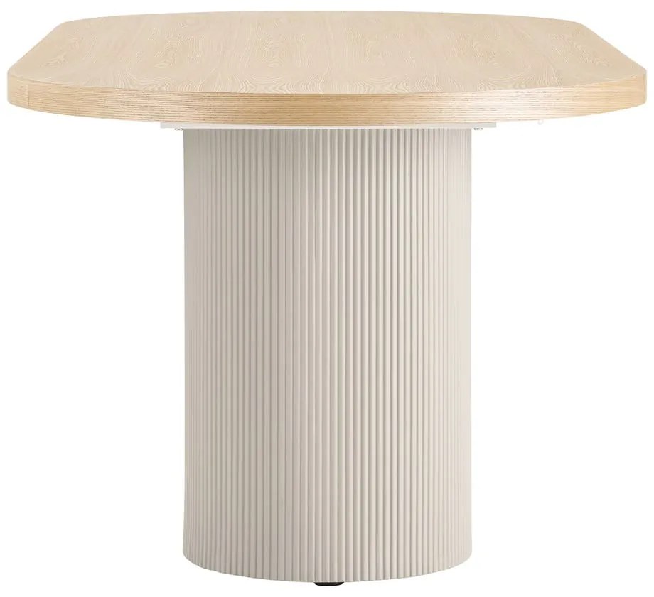 Jedálenský stôl s doskou v dekore jaseňového dreva 100x220 cm Solva – House Nordic