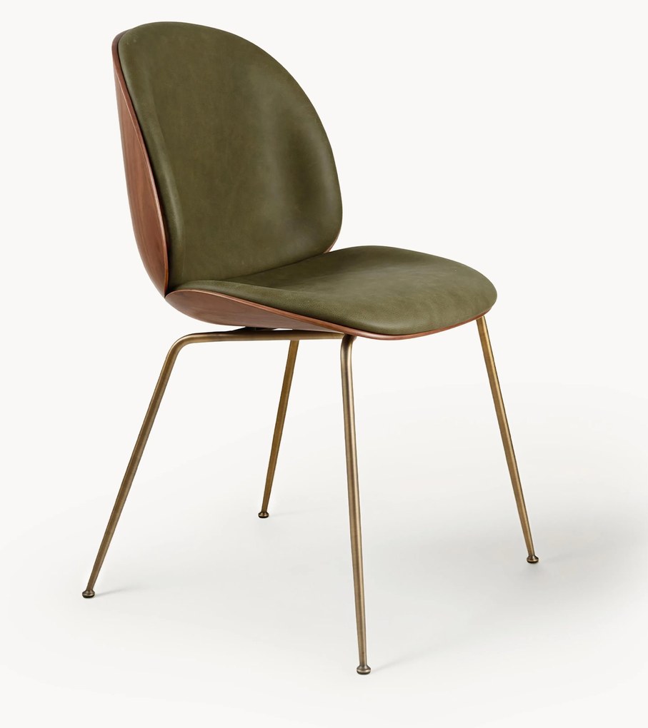 Stolička z umelej kože Beetle