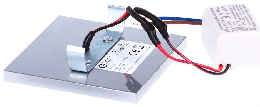 Schodiskové LED svietidlo Evo, 1x LED 0,6w, 3000k, w