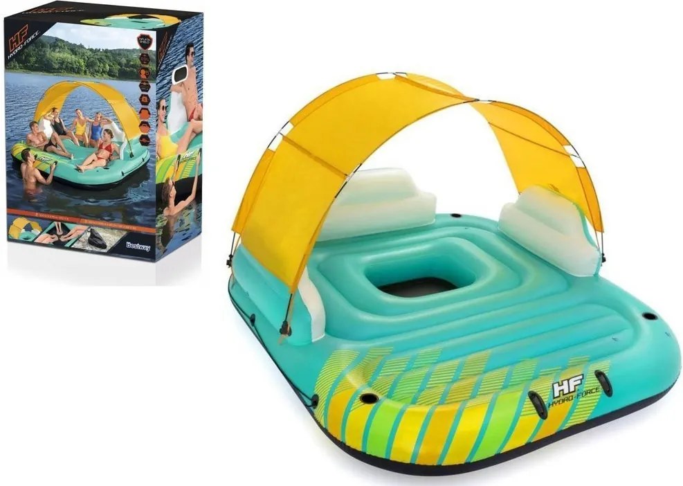 Nafukovací ostrovný matrac 300 x 275 cm Bestway 43407