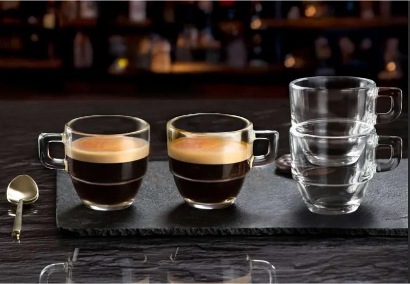 RCR CAFFE ESPRESSO ŠÁLKA 80ML SADA 6KS