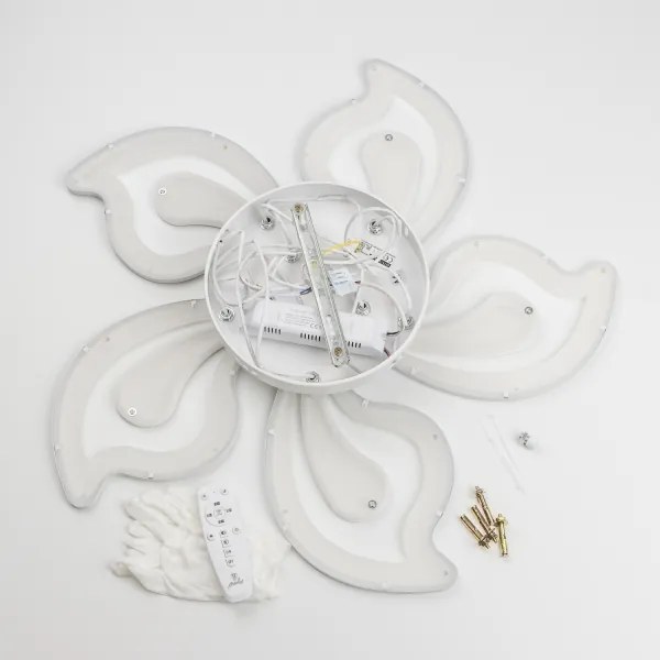 Brilagi - LED Stmievateľný prisadený luster TWIST LED/125W/230V 3000-6500K + DO