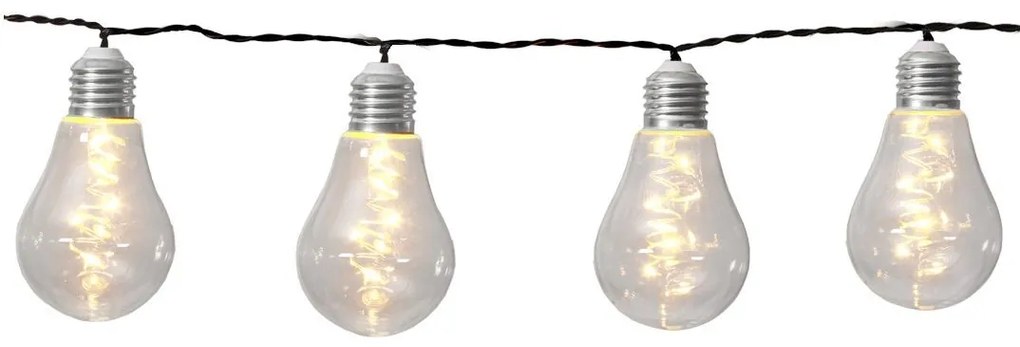 STAR TRADING Svetelná LED reťaz na solárne napájanie Glow