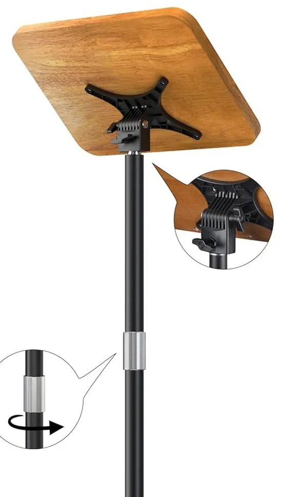 Nastaviteľný stojan na knihy - slúži aj ako čítací pult