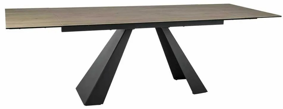 Jedálenský stôl Salvadore II, 160 x 90 cm, svetlo hnedá