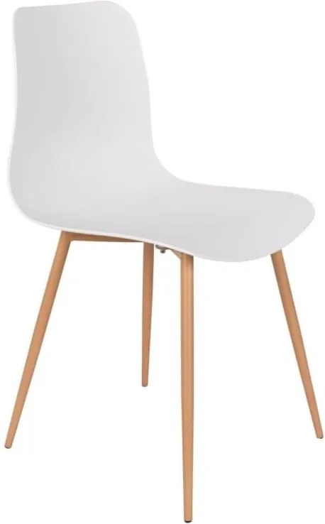 Jídelní židle WLL LEON, bílá S1100304 White Label Living