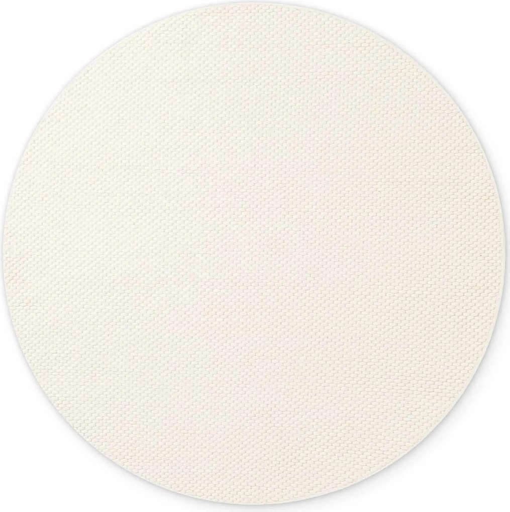 ELLE Decoration, Kusový koberec Lyon Beans 106314 Natural Cream kruh z kolekcie Elle, 200x200 (priemer) kruh, biela, obývacia izba