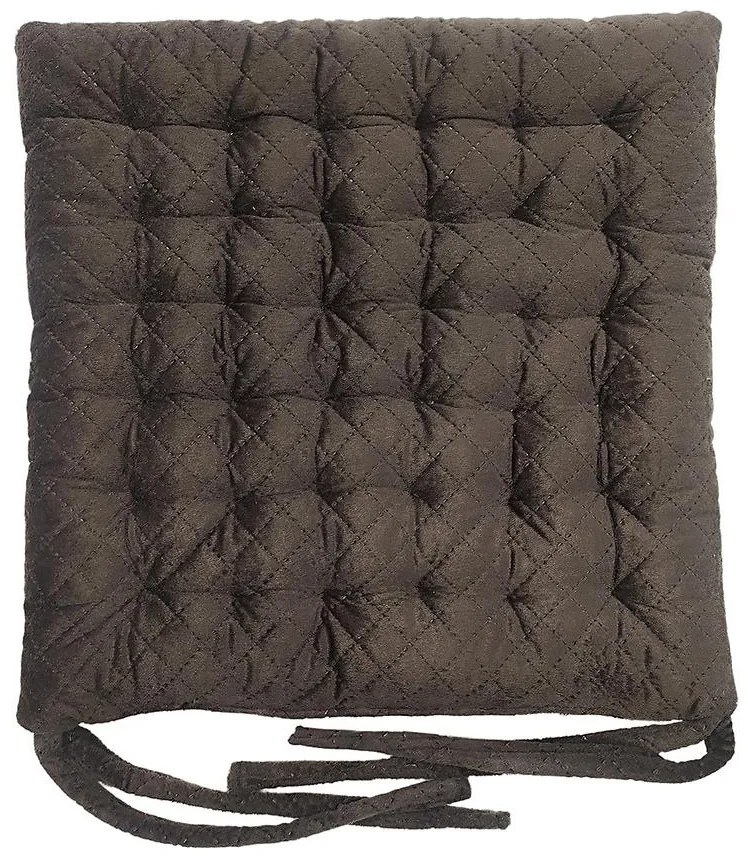 Poduška na stoličku SSE Morrocco 50 40x40 cm čokoládová