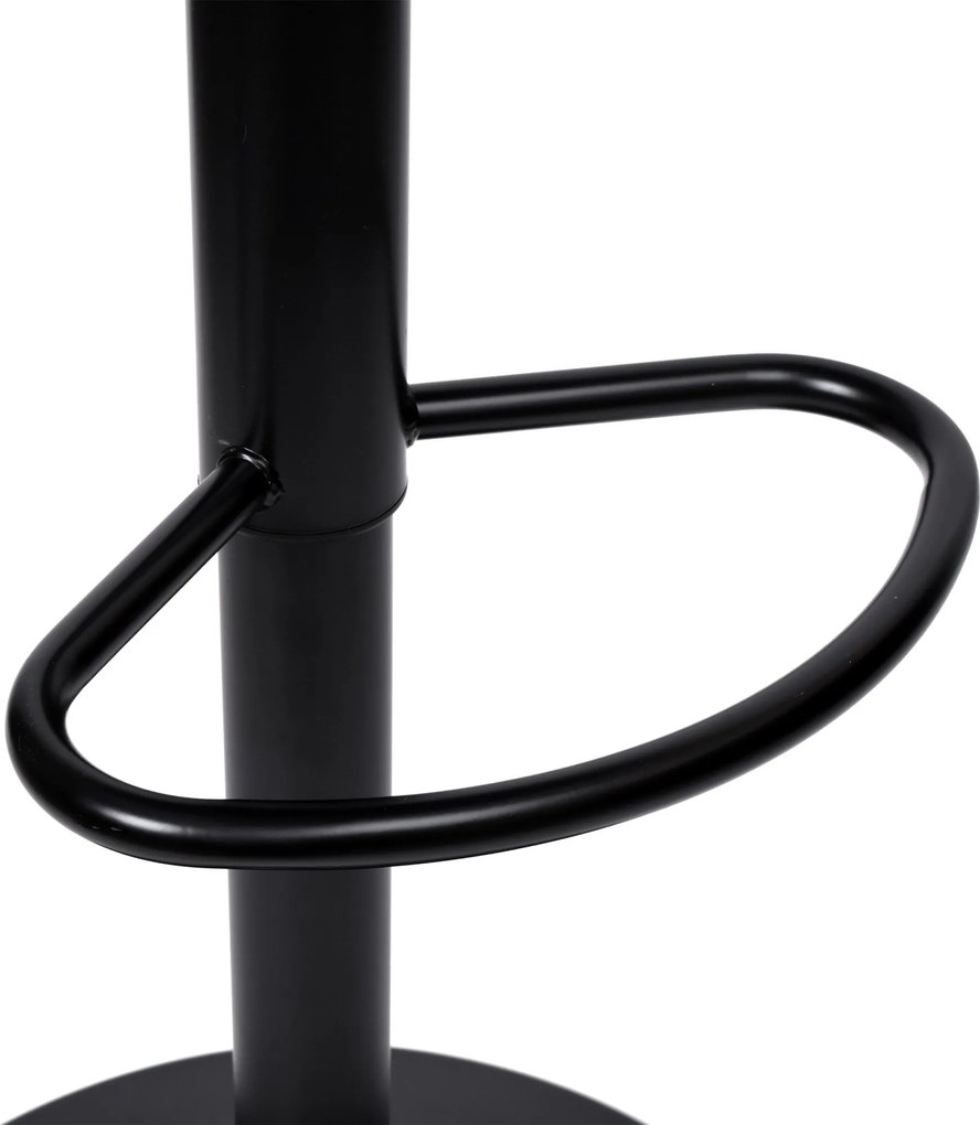 Barová stolička PORTI BLACK - čierna
