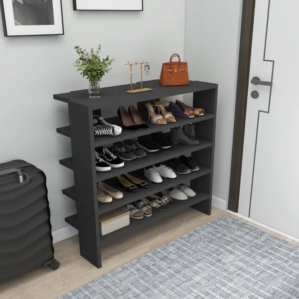 Skrinka na topánky SARGEL 72x75,6 cm antracit