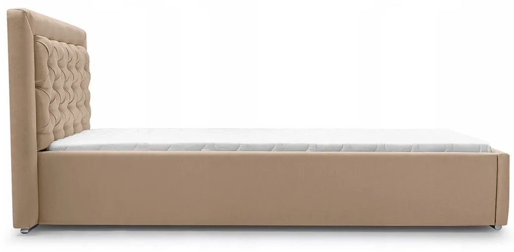 Čalúnená posteľ Valerie 90x200 Farba: Sivá