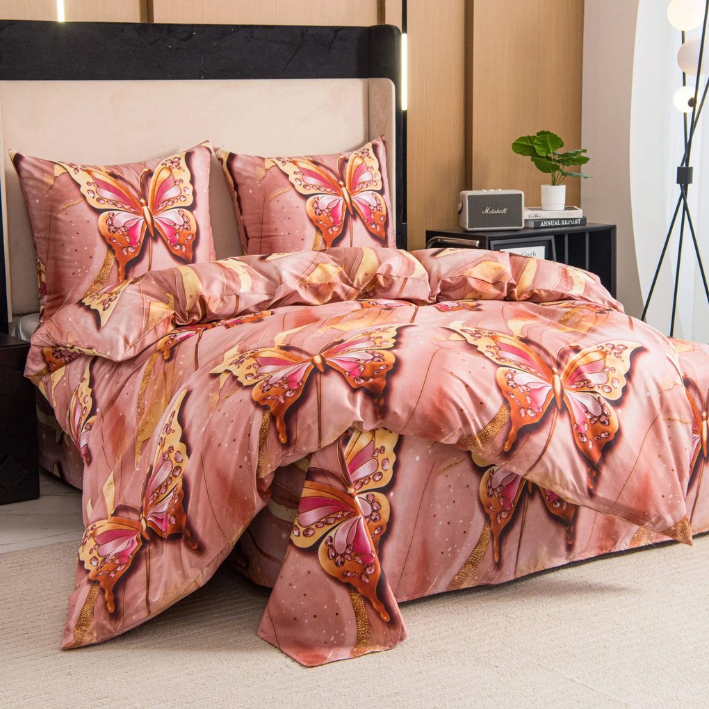 Obliečky z mikrovlákna MONARELLE ružové Rozmer obliečky: 70 x 80 cm | 140 x 200 cm