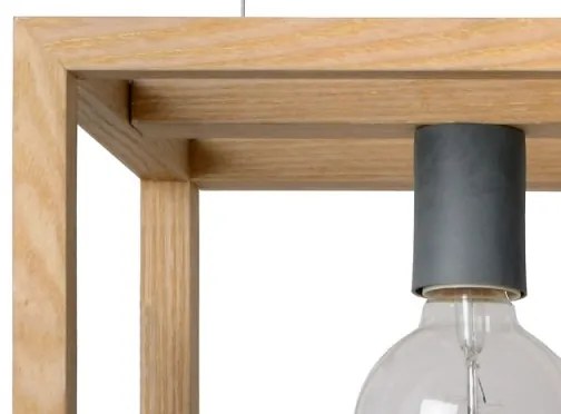 Lucide 31472/04/72 - Závesné svietidlo ORIS 4xE27/60W/230V béžové