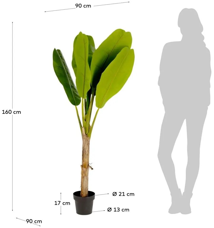 Umelá palma (výška 160 cm) Baa – Kave Home