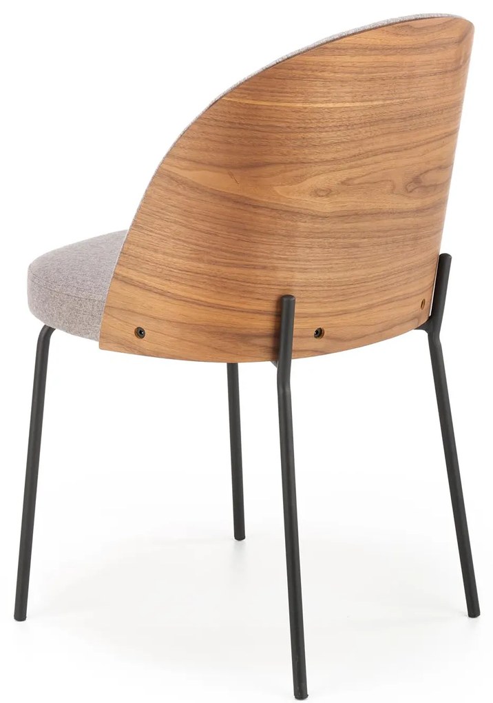 AKCIA Sivá stolička NORME z lakovanej ocele II. akosť