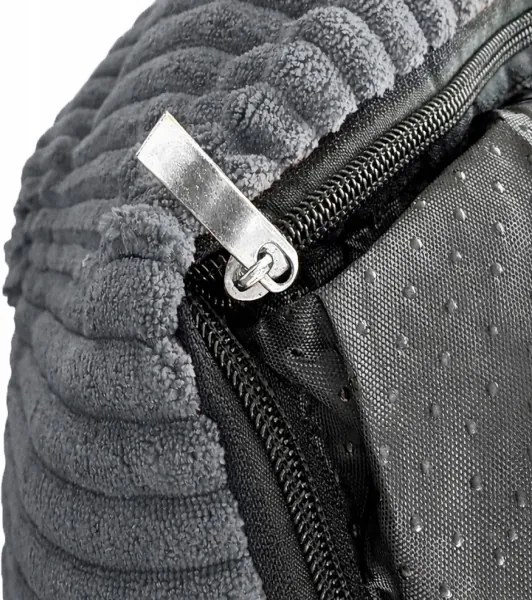 Pelech pre psa / mačku M - Menčester gaučík - tmavá sivá