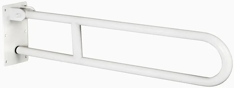 Podperné držadlo sklopné "PRO" 700 mm biele