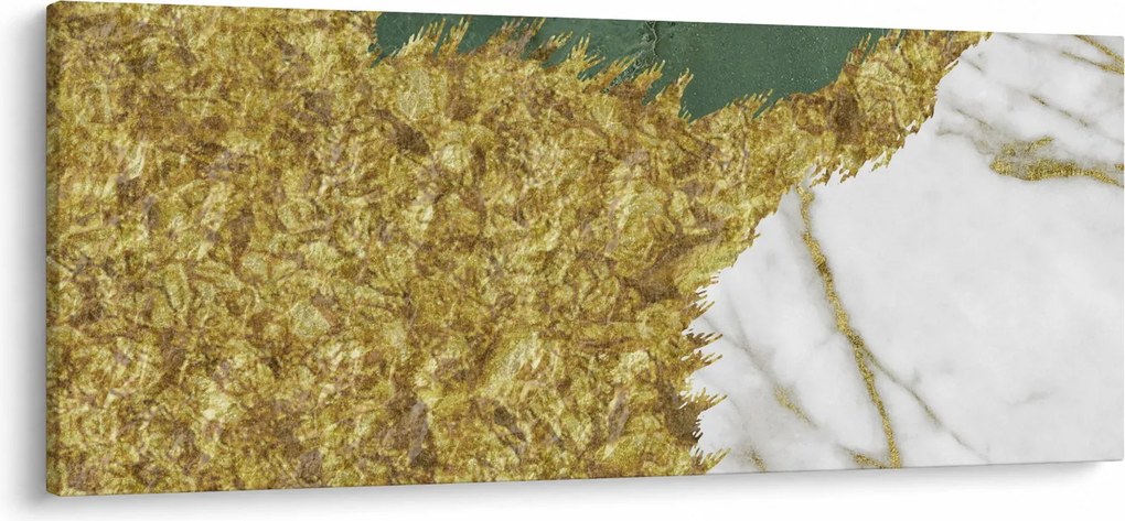 Obraz - Zelený mramor N⁰2 (120x50 cm)