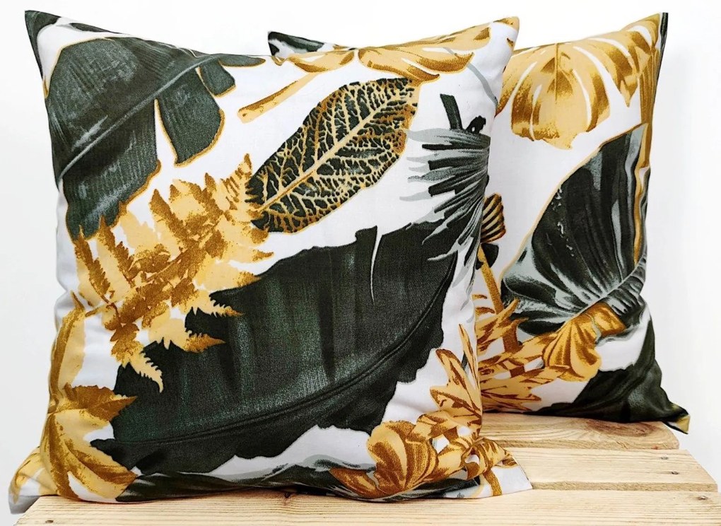 INTERMEDIC SK Posteľná obliečka Jungle Grey na vankúšik 40x40 cm