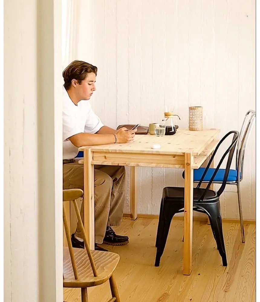 Jedálenský stôl z borovicového dreva 75x134 cm Tuck – Karup Design