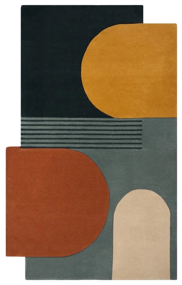 Ručne tkaný vlnený koberec 200x290 cm Lozenge – Flair Rugs